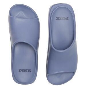 PINK Blue Slide Sandals -NEW